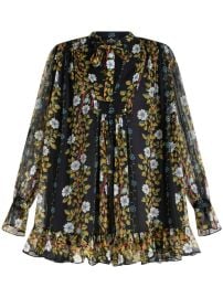 ETRO floral-print Silk Dress - at Farfetch