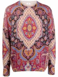 ETRO paisley-print Jumper - Farfetch at Farfetch