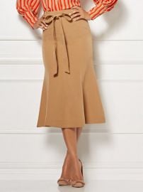 EVA MENDES COLLECTION - CLAUDINE FLOUNCED SKIRT at NY&C