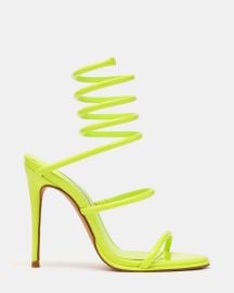 EXOTICA Lime Patent Strappy Stiletto Women39s Heel Steve Madden at Steve Madden
