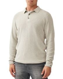 Eastern Bush Regular Fit Knit Long Sleeve Polo Shirt at Bloomingdales
