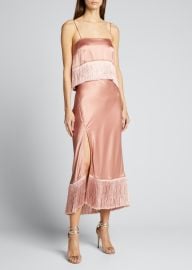 Eastwood Fringe Cocktail Dress at Bergdorf Goodman