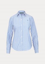 WornOnTV: Robin’s blue striped shirt on Good Morning America | Robin ...