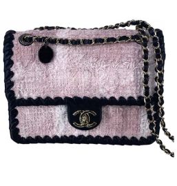 Easy carry tweed handbag Chanel Multicolour in Tweed - 28141016 at Vestiaire Collective