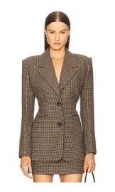 Eaves Rona Blazer In Plaid at Revolve