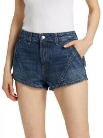 Eb DenimHart Moto Denim Shorts at Saks Fifth Avenue