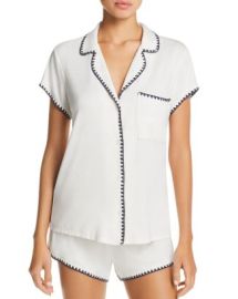 Eberjey Frida Whipstitch Short Pajama Set   Bloomingdales at Bloomingdales