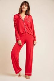 Eberjey Gisele Long-Sleeve Pajama Set at Anthropologie