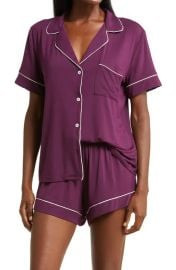 Eberjey Gisele Relaxed Jersey Knit Pajama Set at Nordstrom