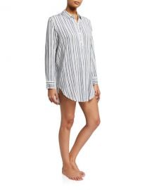 Eberjey Hammock Stripes Boyfriend Sleepshirt at Neiman Marcus