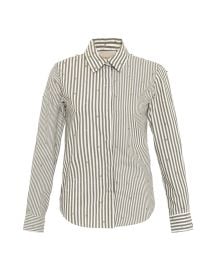 Echo Mix Stripe Pearly Shirt THEO The Label at Theo The Label