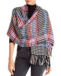 Echo Multicolored Houndstooth Scarf Jewelry  amp  Accessories - Bloomingdale s at Bloomingdales