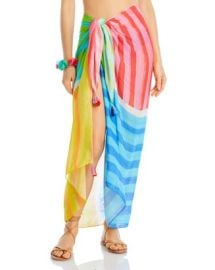 Echo Striped Sarong Swim Cover-Up Scrunchie Set Bloomingdales at Bloomingdales