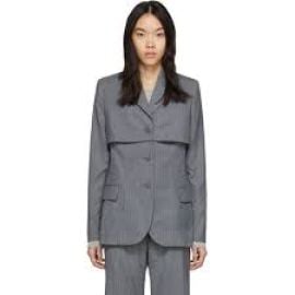 Eckhaus Latta Abbreviated Blazer at ssense