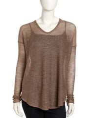 Eco Fine Gauze Sweater by Helmut Lang at Last Call