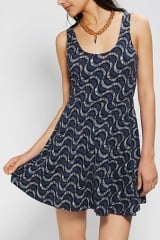 Ecote Boho Print Knit Skater Dress at Urban Outfitters