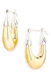 Ecume Two-Tone Hoop Earrings at Nordstrom