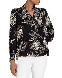 Eda Ruffled Botanical Blouse at Bloomingdales