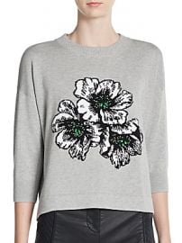 Eddie Pop Floral Sweater by French Connection at Saks Off 5th