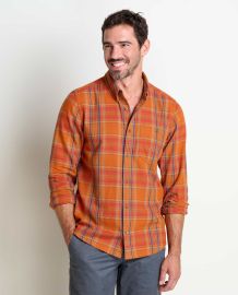 Eddy Long Sleeve Organic Cotton Shirt by ToadampCo at Toad & Co