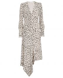 Eden Leopard Zip Front Dress at Intermix