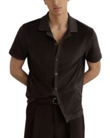 Eden Short Sleeve Towelling Shirt at Bloomingdales
