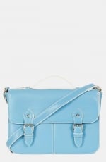 Edge Paint Leather Satchel by Topshop at Nordstrom