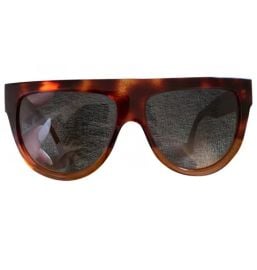 Edge oversized sunglasses Celine Brown in Other - 24642356 at Vestiaire Collective