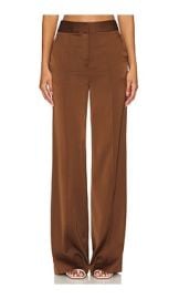 Edia Pant In Deep Ochre at Revolve