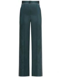 Edia Satin Wide-Leg Pant at Veronica Beard