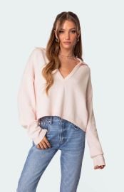 Edikted Marcie Oversized Cropped Sweater PacSun at PacSun