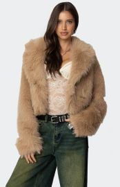 Edikted Sierra Oversized Faux Fur Jacket PacSun at PacSun