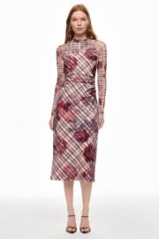 Edith Midi Dress by AMUR Rent the Runway at Rent the Runway