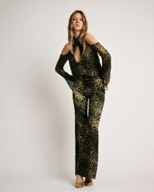 Edith Pants Leopard Silk Satin - Adriana Iglesias at Adriana Iglesias