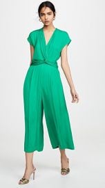 Edition10 V Neck Wrap Waist Jumpsuit at Shopbop