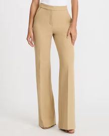 Editor High Waisted Flare Trouser In Signature Stretch at Express