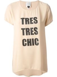 Edward Achour Paris and39tres Tres Chicand39 T-shirt - at Farfetch