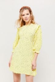 Edwina Floral Mini Dress by Faithfull The Brand at Urban Outfitters