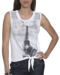 Eiffel Tower Tee at Wet Seal