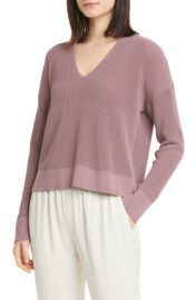 Eileen Fisher Boxy V-Neck Pullover at Nordstrom Rack