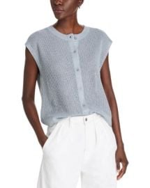 Eileen Fisher Linen Cotton Crewneck Vest Bloomingdale39s at Bloomingdales