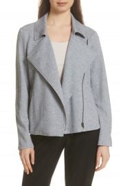 Eileen Fisher Organic Cotton Tweed Moto Jacket  Regular  amp  Petite at Nordstrom