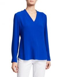 WornOnTV: Joy’s blue v-neck blouse on The View | Joy Behar | Clothes ...