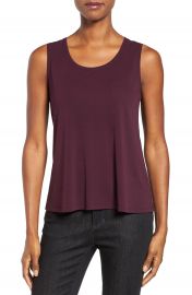 Eileen Fisher Silk Jersey Tank  Regular   Petite   Online Only at Nordstrom