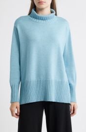 Eileen Fisher Turtleneck Merino Wool Sweater at Nordstrom
