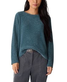 Eileen Fisher Women39s Square Armhole Crewneck Sweater - Macy39s at Macys