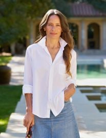 Eileen Relaxed Button-Up Shirt White Frank amp Eileen at Frank & Eileen