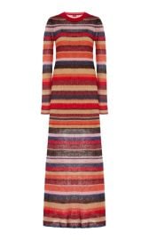 Eiza Striped Knit Maxi Dress By Staud at Moda Operandi