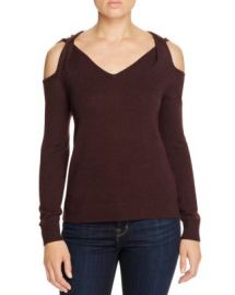 Elan Twist Cold Shoulder Sweater at Bloomingdales