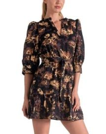 Elan V Neck Belted Dress Bloomingdales at Bloomingdales